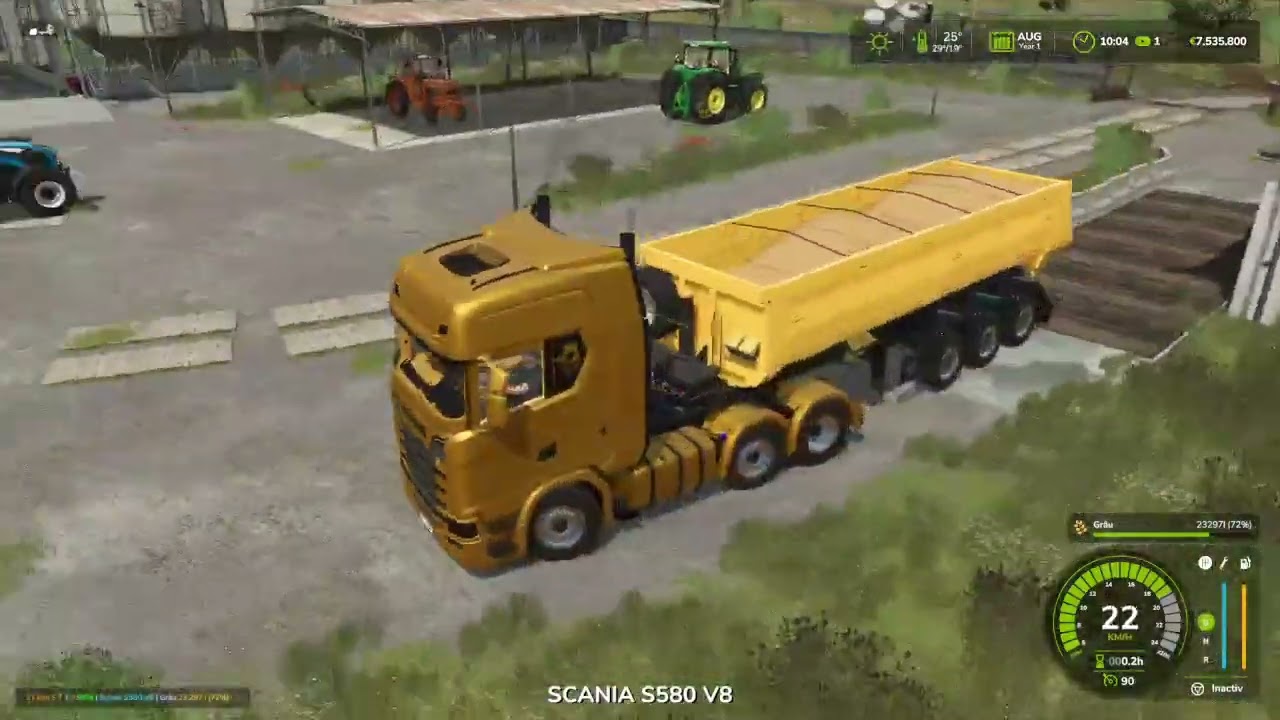 #fs25/DunareniX4/Am facut mici modificari in ferma,m-am fraierit la cultivator!