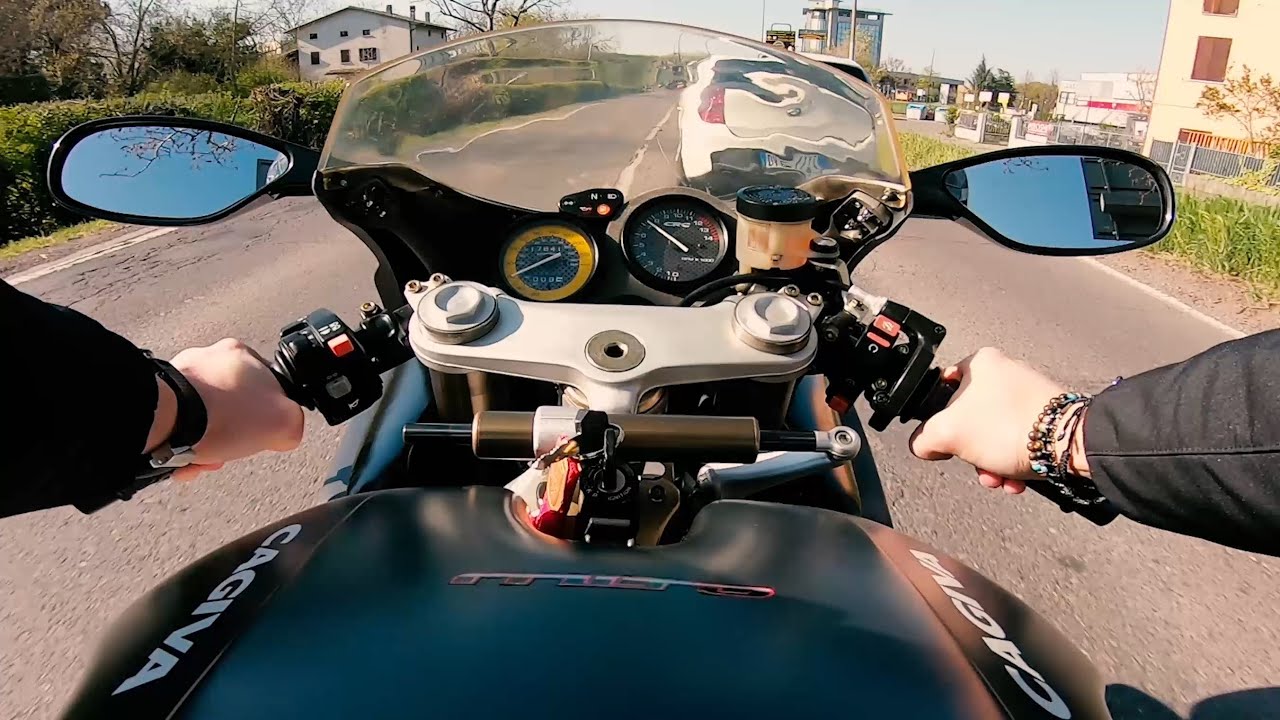 Cagiva Mito 125 EV - OnBoard #GoPro #POV - Ruote da Sogno