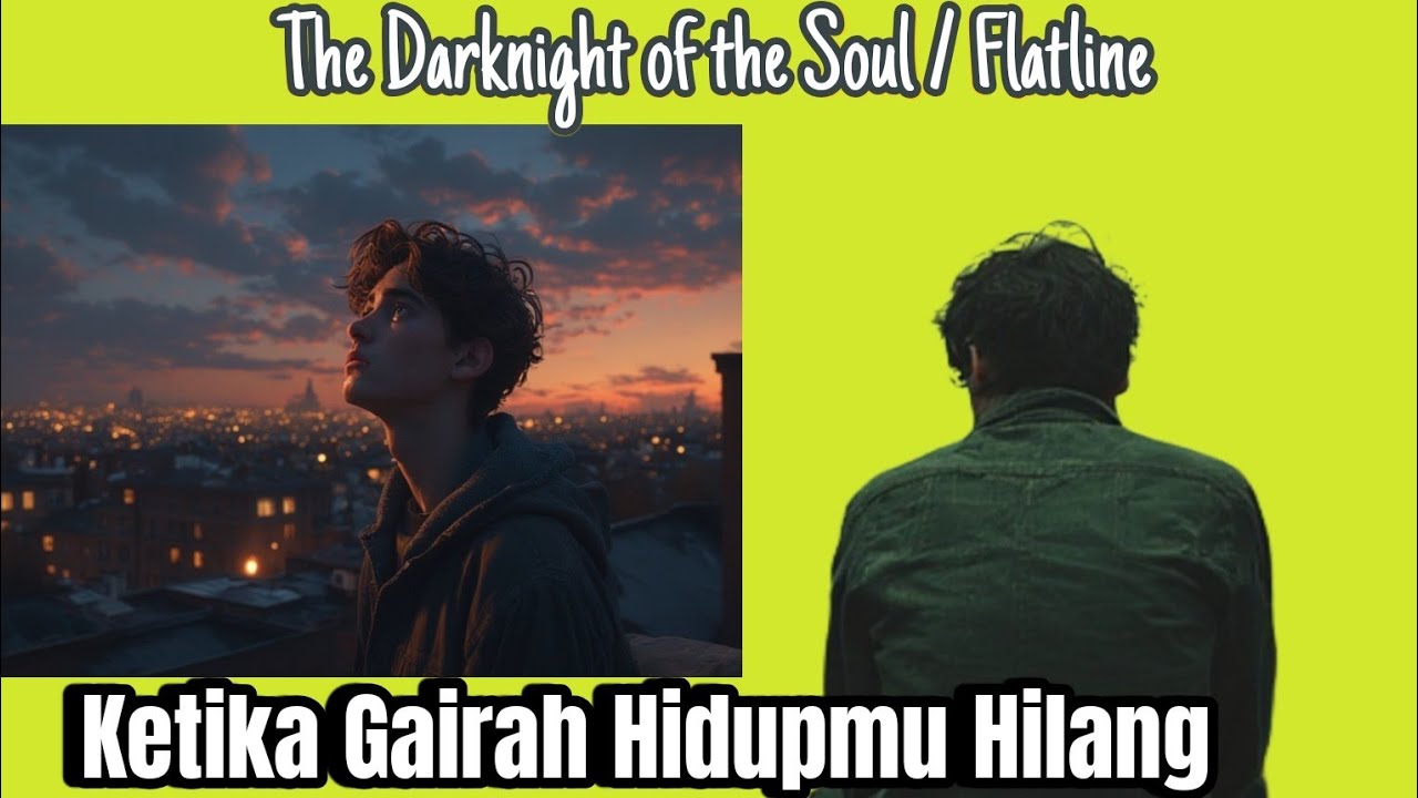 Melewati Dark Night of the Soul (Flatline) | Ketika Merasa Hampa di Perjalanan Perubahan Diri