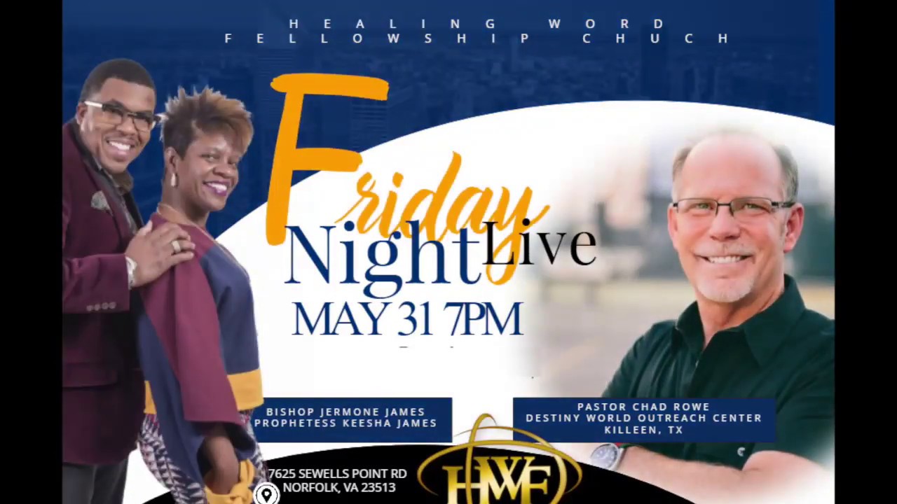 Friday Night Live @ Healing Word!