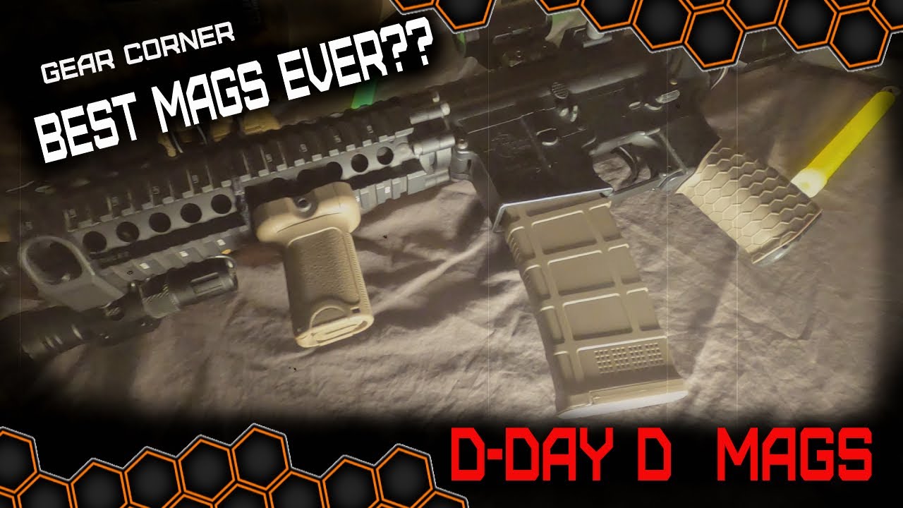 Airsoft D-Day D Mags - Best Mags ever? - Unboxing
