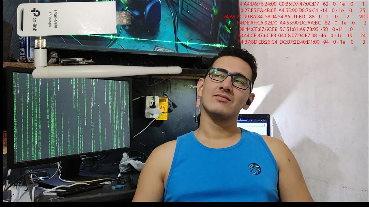TP-Link TL-WN722N V 3 y V2 en modo monitor en Kali Linux