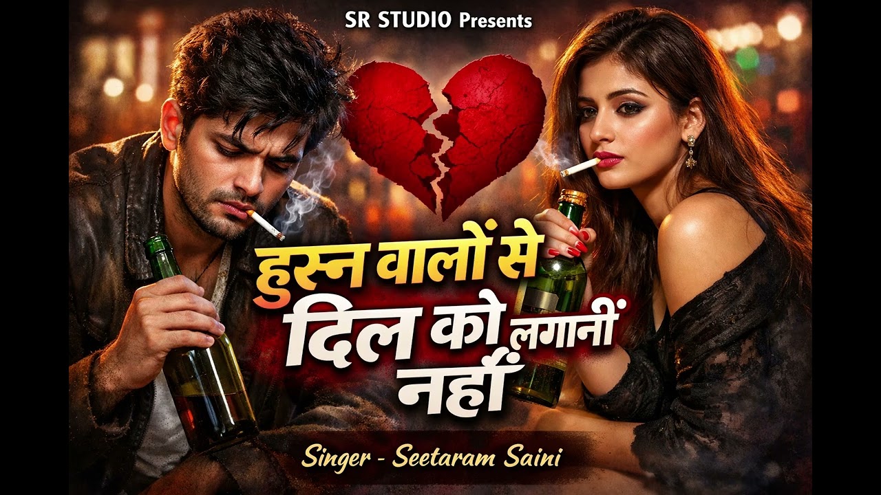 हुस्न वालों से दिल को लगाना नहीं ~ 90's Sad Song ~ Dard Bhare Gane By Seetaram Saini