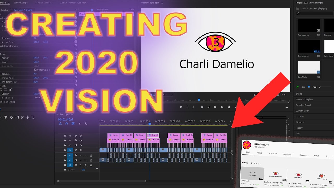 Creating 2020 Vision (In depth explanation 2020 vision debunked)