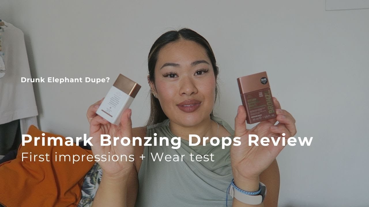 Primark P.S Pro Bronzing Drops Review | Dupe for Drunk Elephant D Bronzi?