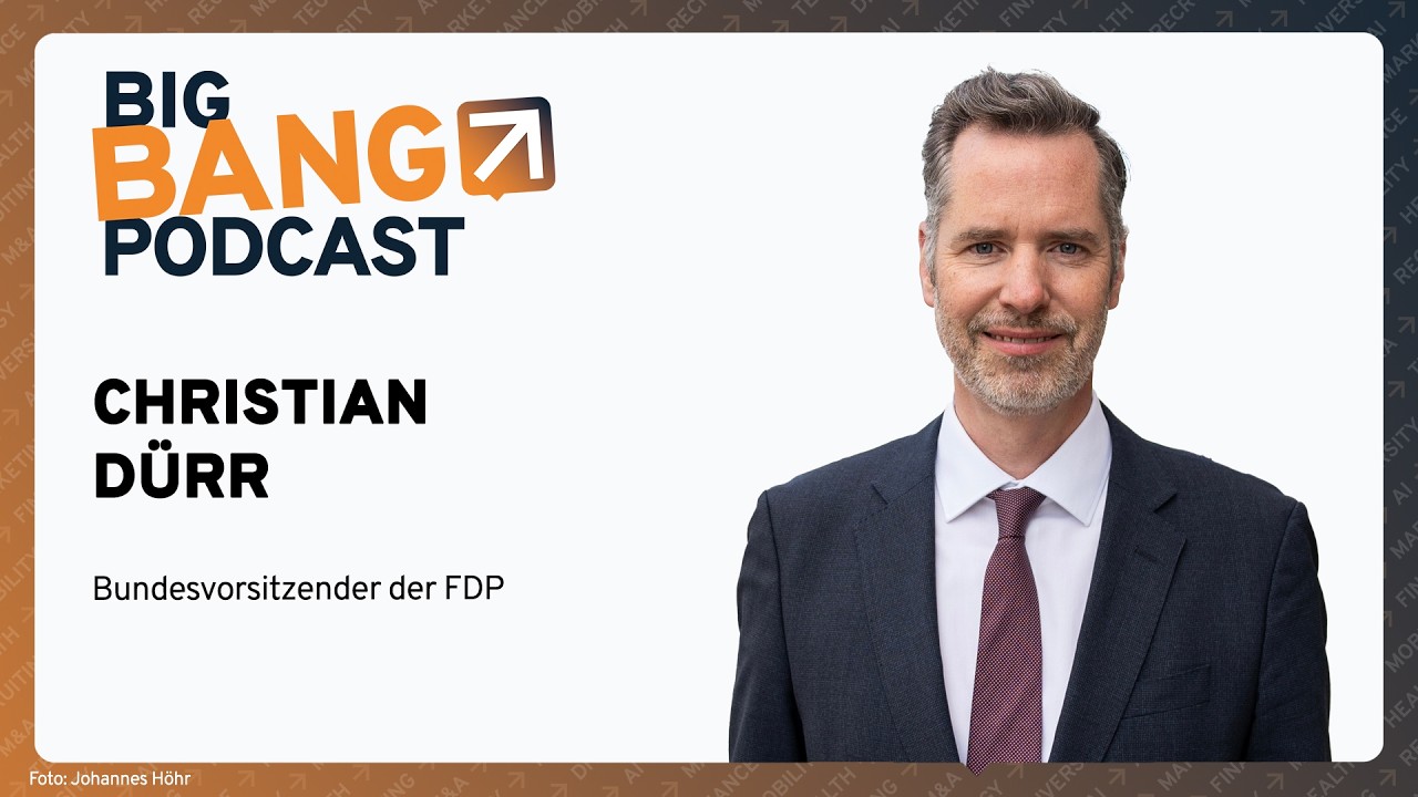 Christian Dürr: Warum Deutschland Risiko wagen muss – Politik zwischen Reformstau, KI und Bürokratie