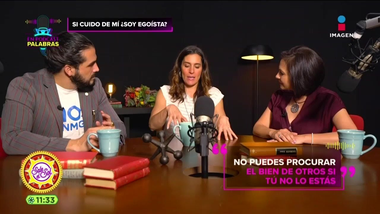 El cuidar de ti no te hace egoísta: Andrés Tovar y Luzma Zetina | En Podcast Palabras | Sale el Sol