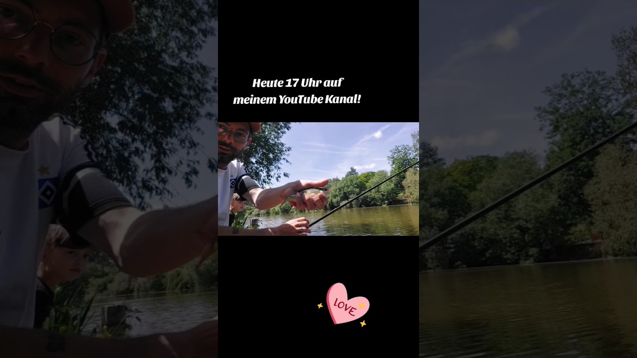 Vater und Sohn am Wasser 🥰 #vatersohn #vater #sohn #angeln #fishingvideo #kopfrute