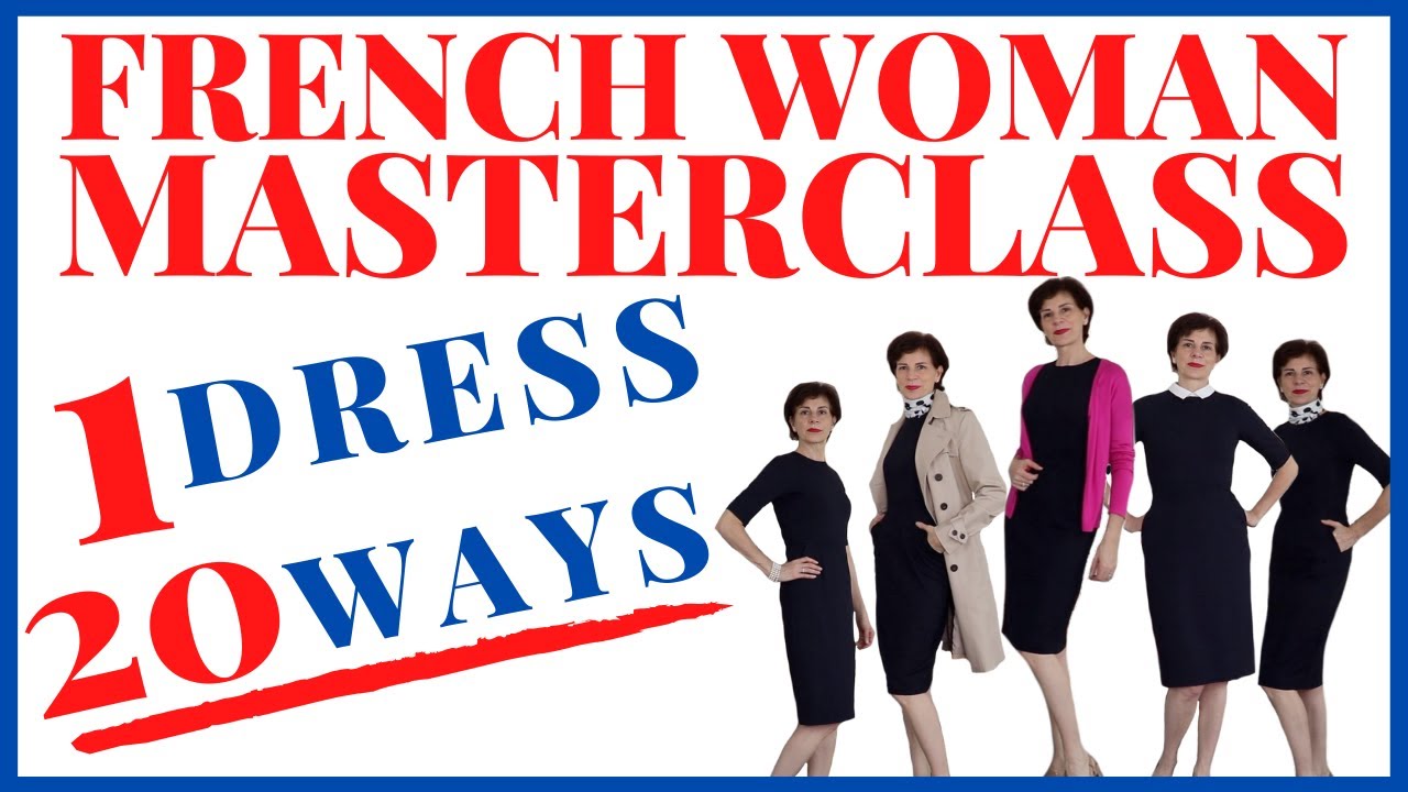 Capsule Wardrobe: How To Style  1 Dress 20 Ways