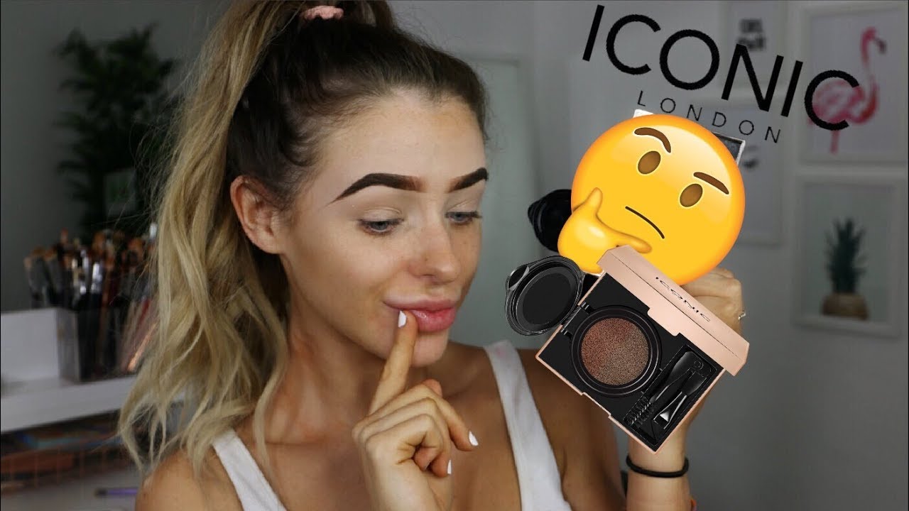 WEIRD BROW CUSHION?! ICONIC LONDON