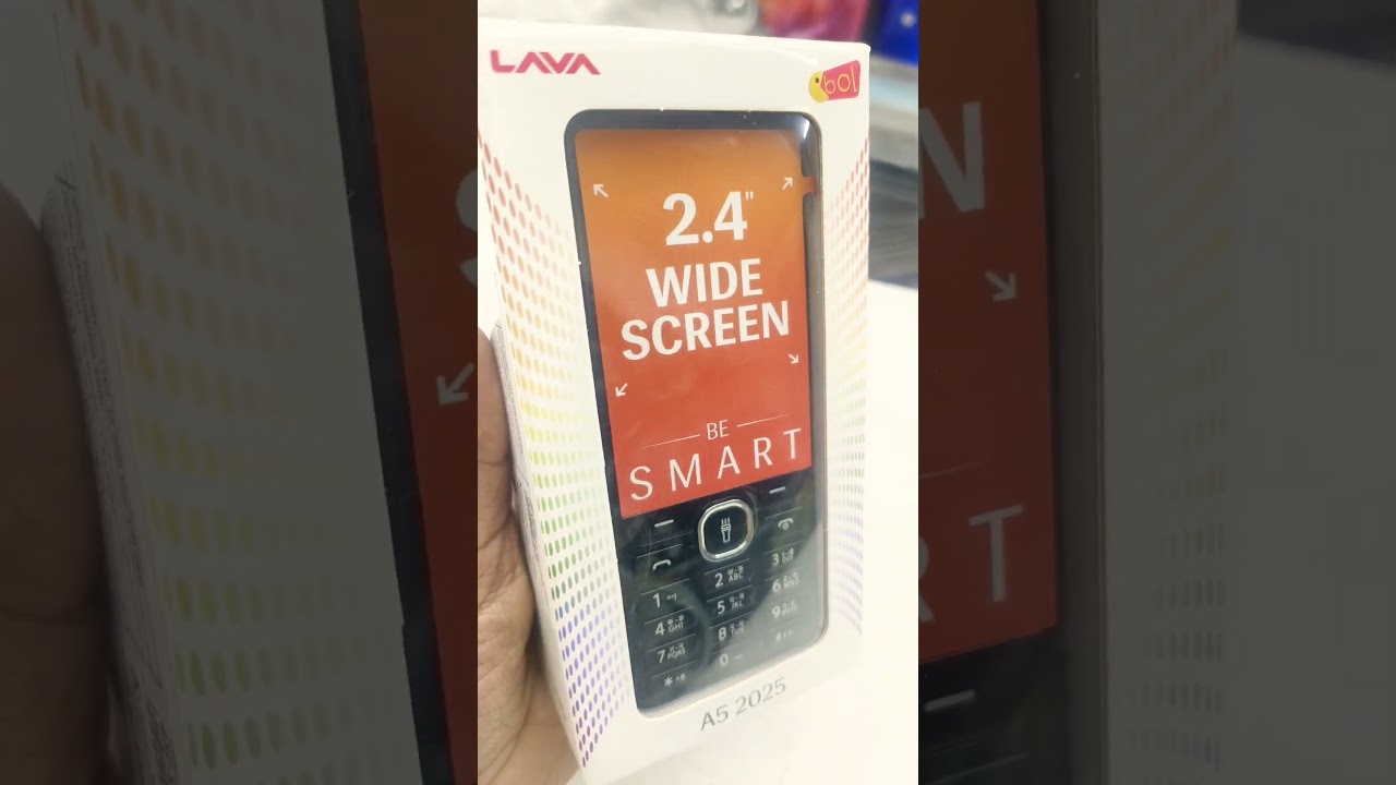 Lava A5 Features Phone 📱