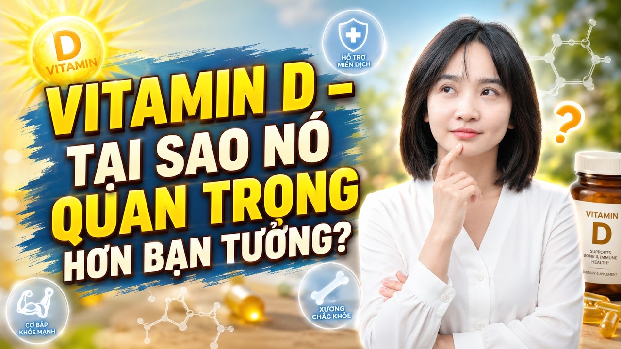 Vitamin D - Bí ẩn đằng sau một cơ thể khỏe | Bác sĩ Hoa