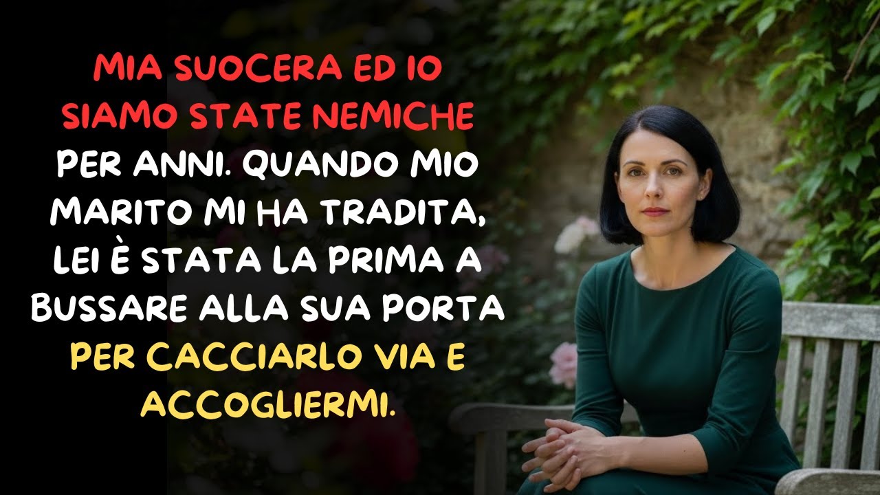 Nemiche per anni, quando mio marito mi tradì mia suocera lo cacciò via per accogliere solo me. Brava