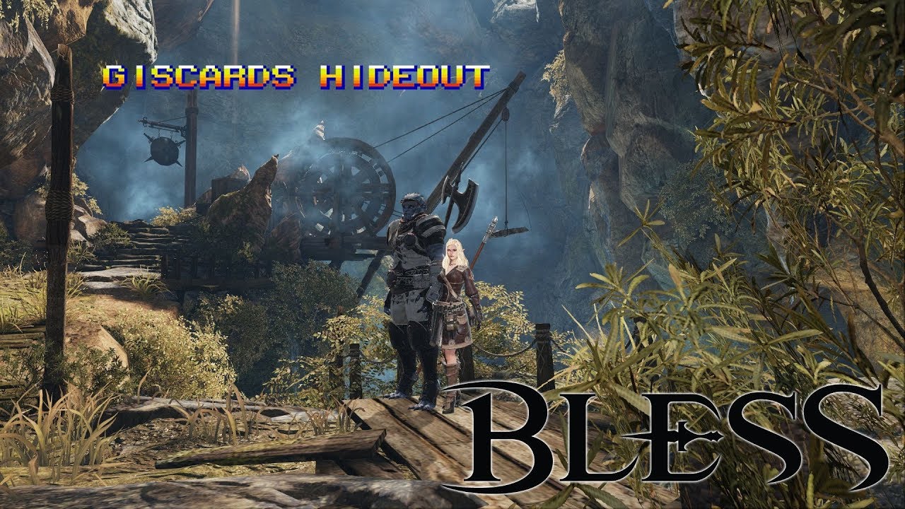 Bless Online Giscard's Hideout Dungeon! (Korean Rebuild Server)