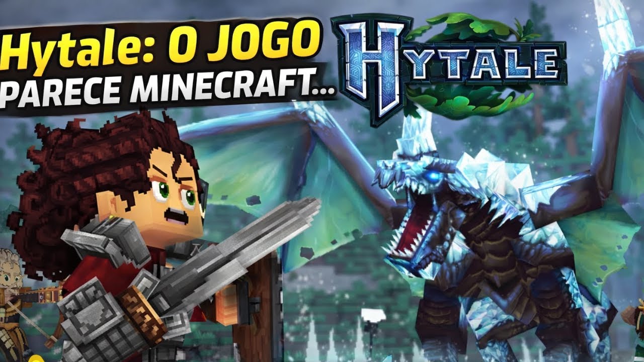👉 Ninguém Me Avisou Que Hytale Era Assim… #hytale #jogos