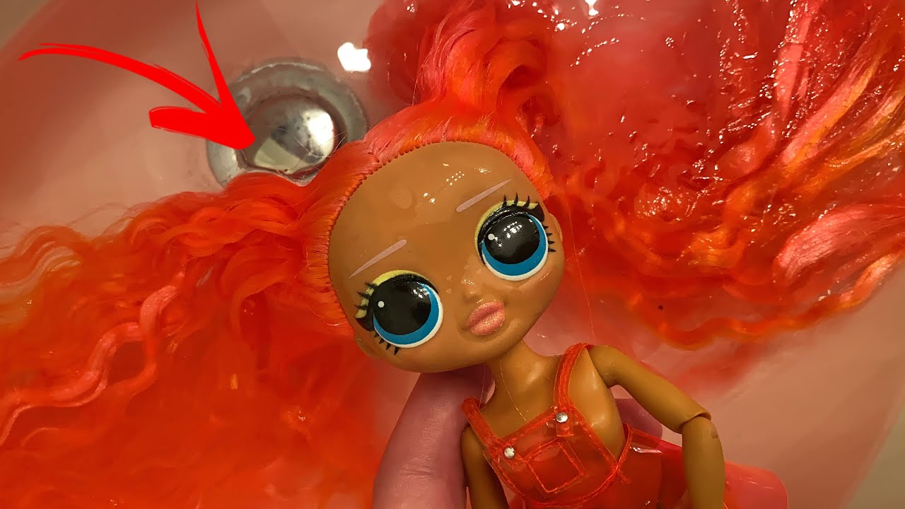 LOL Surprise OMG Doll Hair Transformation #Shorts