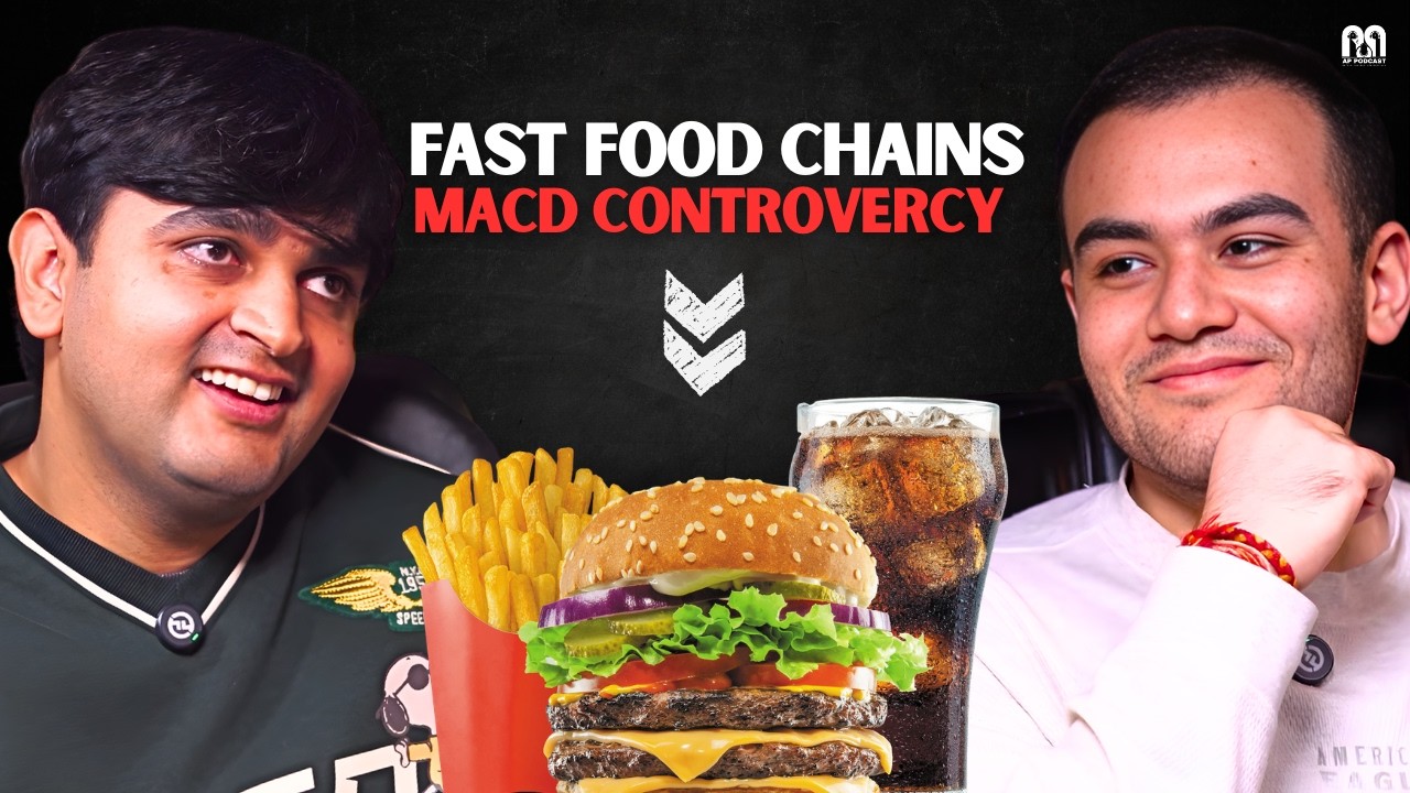 Aayush Sapra vs Big Food Chains?! 😳 The MacD Controversy Explained