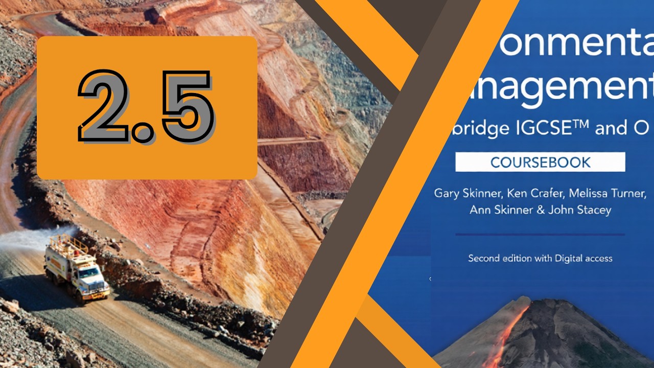 2.5 Conservation and Management of energy Resources - IGCSE Environmental Management 2nd Ed.
