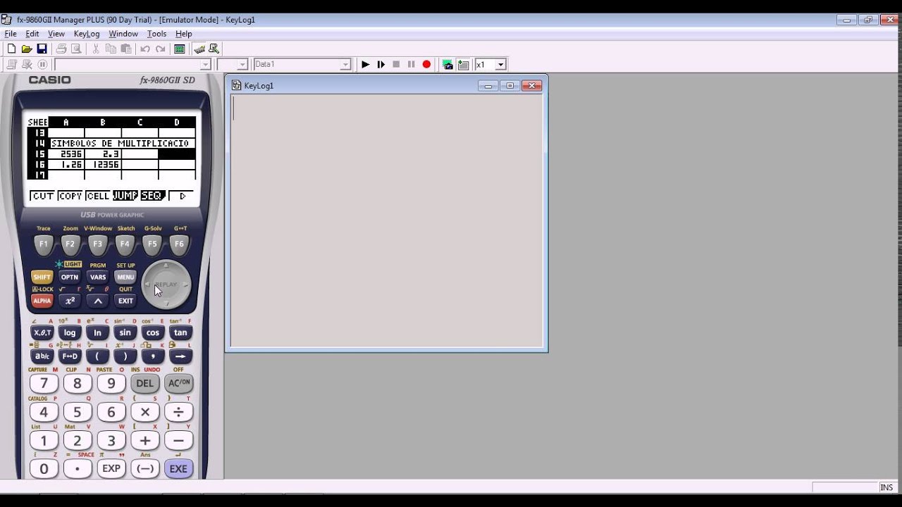 CASIO 9860G2 SD_TUTORIAL 2 COPIAR Y PEGAR DE EXCEL MS_CONSIDERACIONES