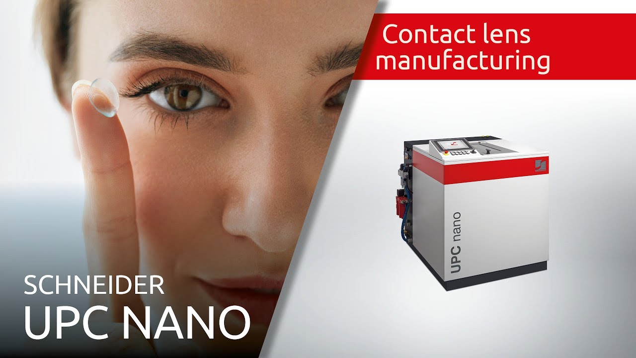 UPC nano - Contact lenses & IOL manufacturing - SCHNEIDER Optical Machines