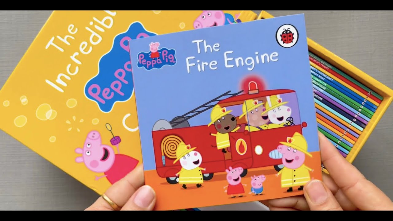 🐷✨ 1. Peppa Pig - The Fire Engine.  The Incredible Peppa Pig Collection Read Aloud.