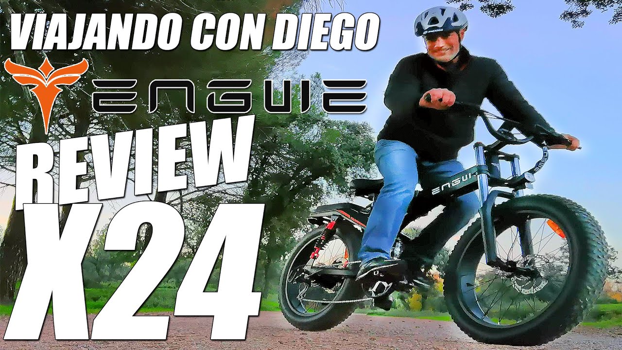 ENGWE X24 - EBIKE Review - VIAJANDO CON DIEGO