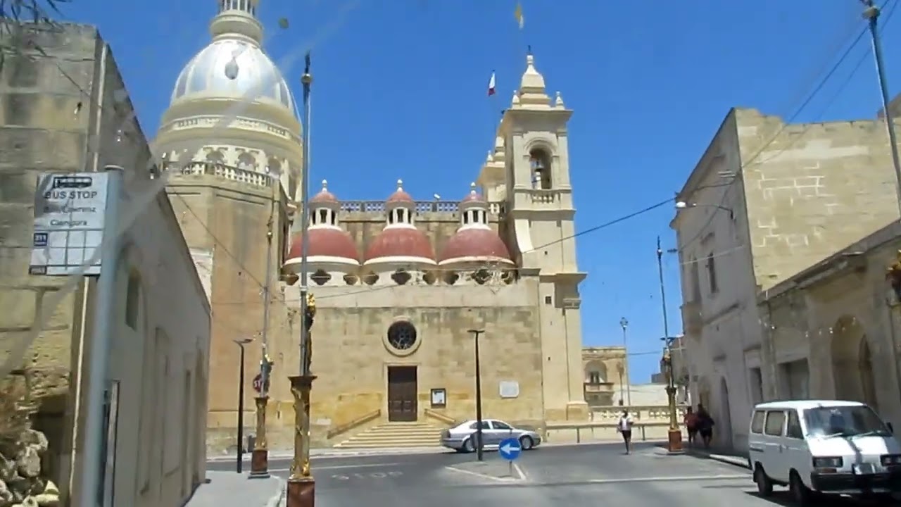 DRIVING in GOZO MALTA