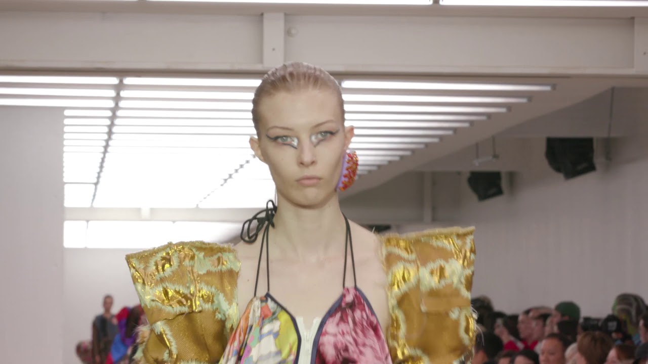 Matty Bovan Runway SS20 LFW