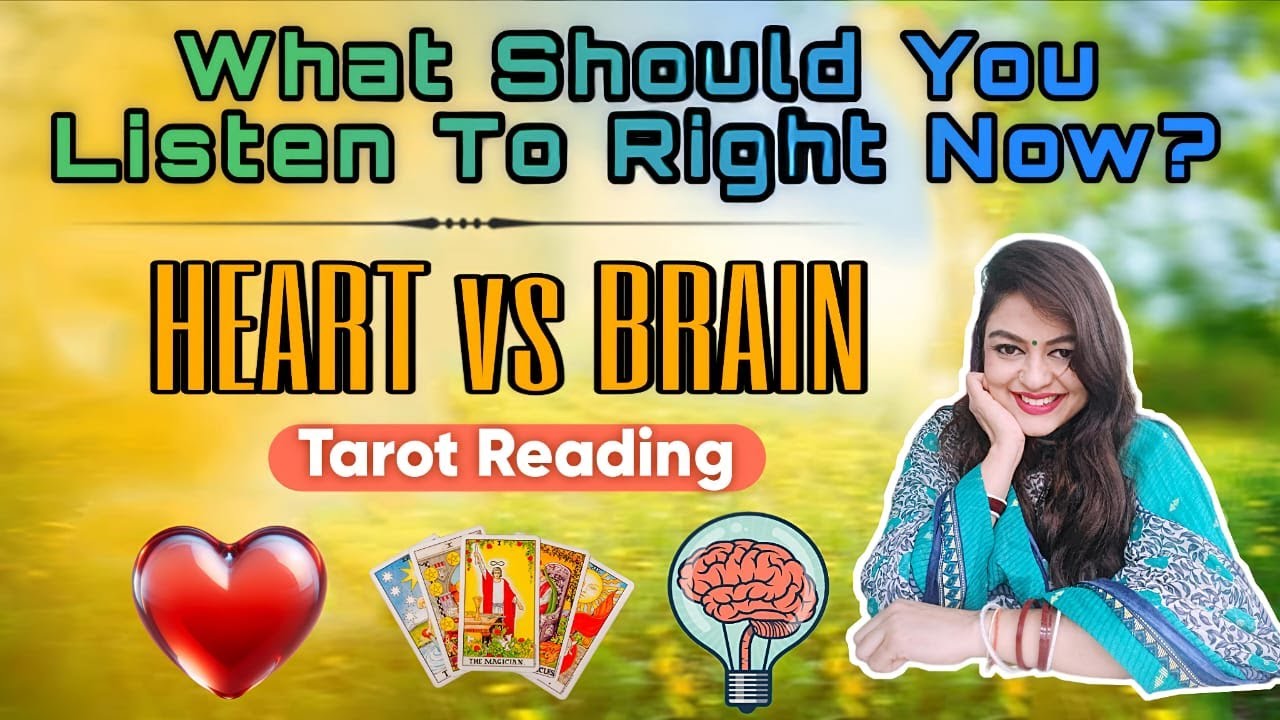 Heart vs Mind ?  What Should You Listen To Right Now? | Intuitive Tarot Guidance for Your Situation