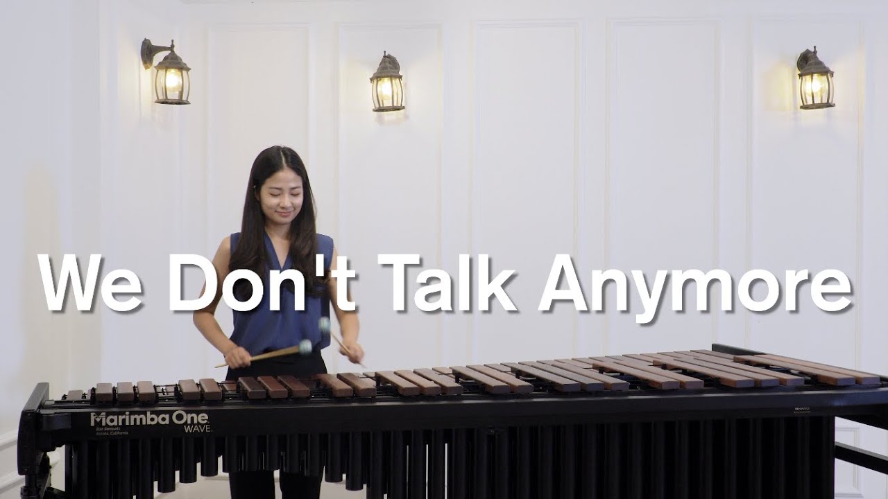 We Don't Talk Anymore - Charlie Puth / Marimba cover