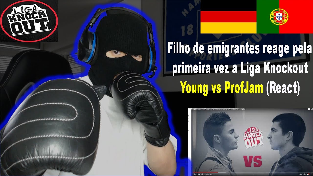 Young vs ProfJam (React) I Filho de Emigrantes reage pela primeira vez a Liga Knockout #2