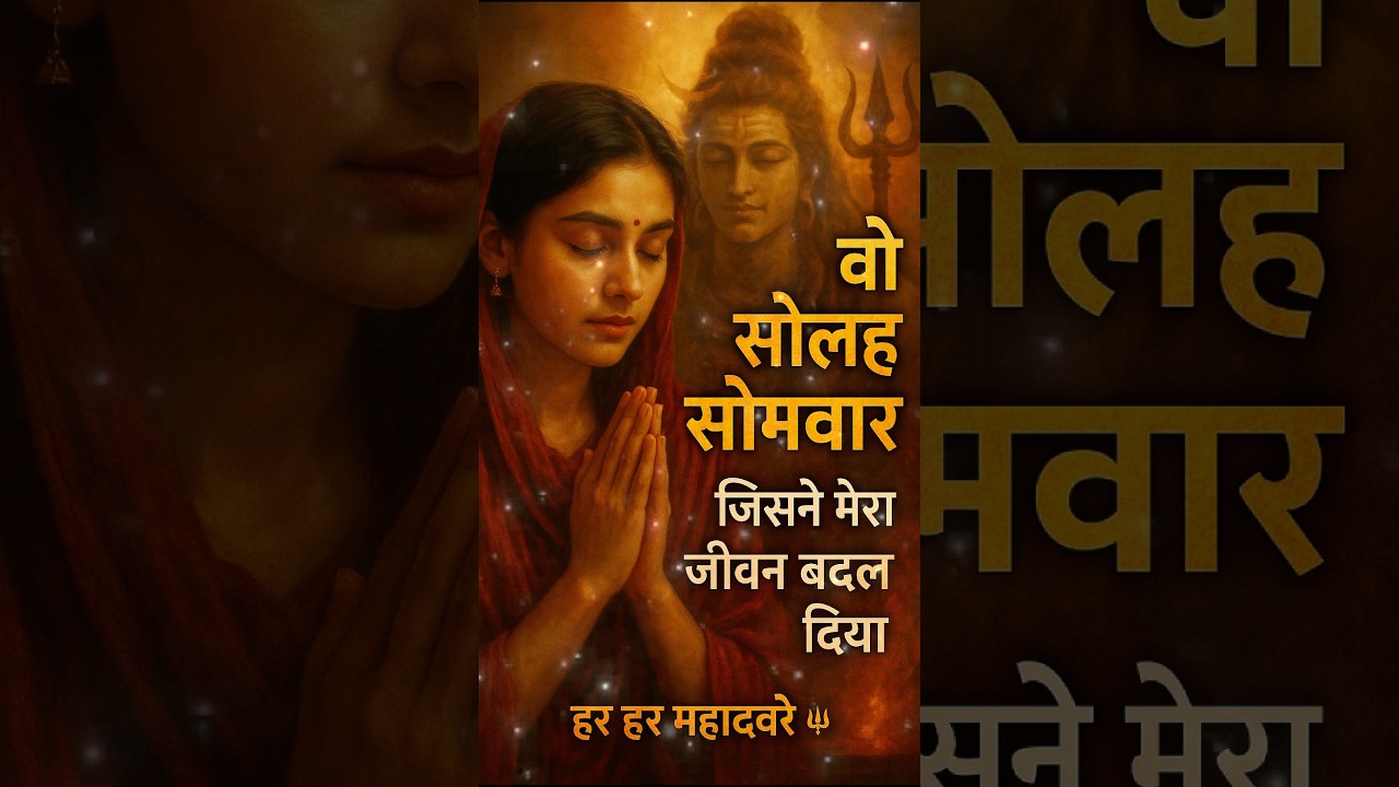 16 Somvar Vrat - How to Harness Your Inner Shiva for Wealth & Power #sanatanstudio