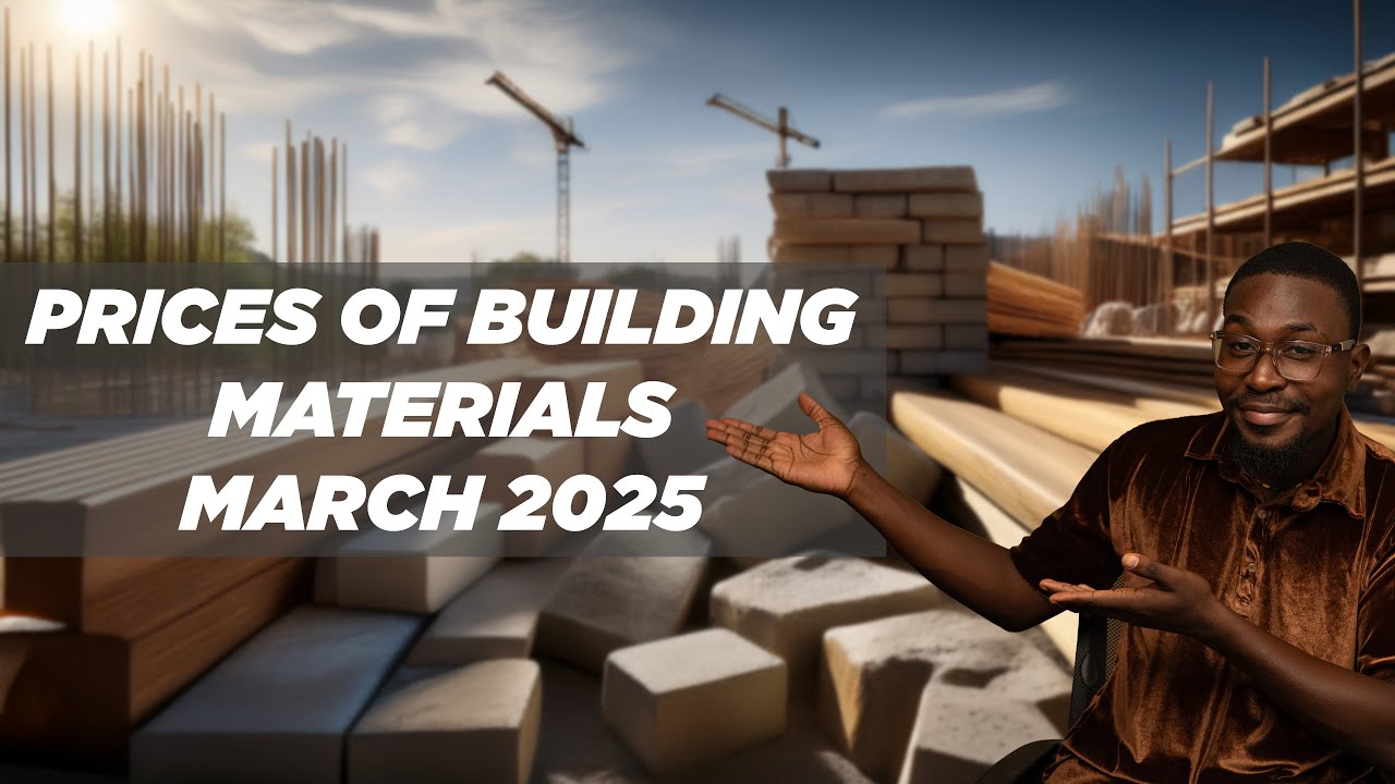 Building Materials Prices in Ghana (March 2025) – Cement, Iron Rods, Tiles & More!