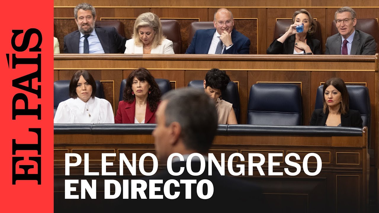 DIRECTO | Pleno del Congreso de Diputados | EL PAÍS