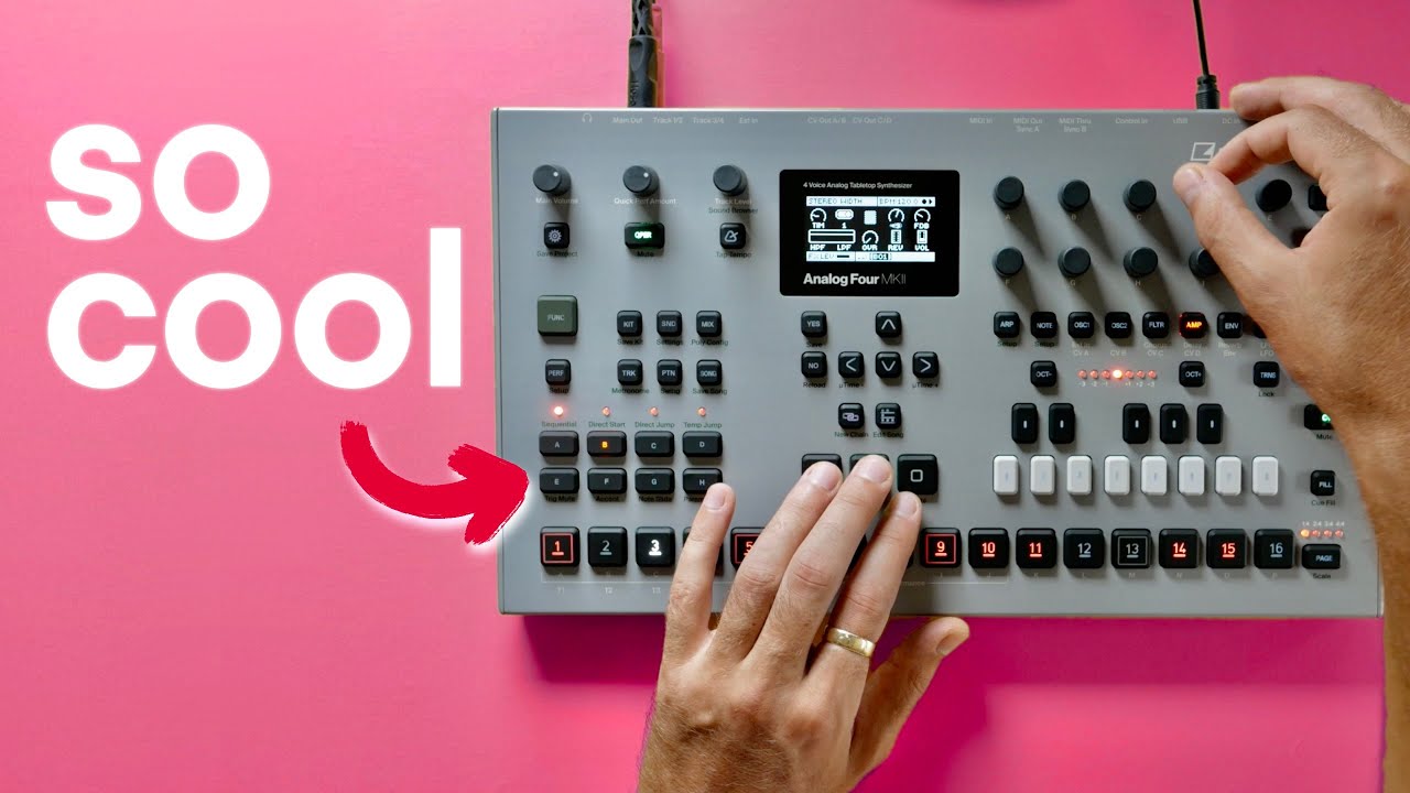 ANALOG FOUR…не обычный синтезатор