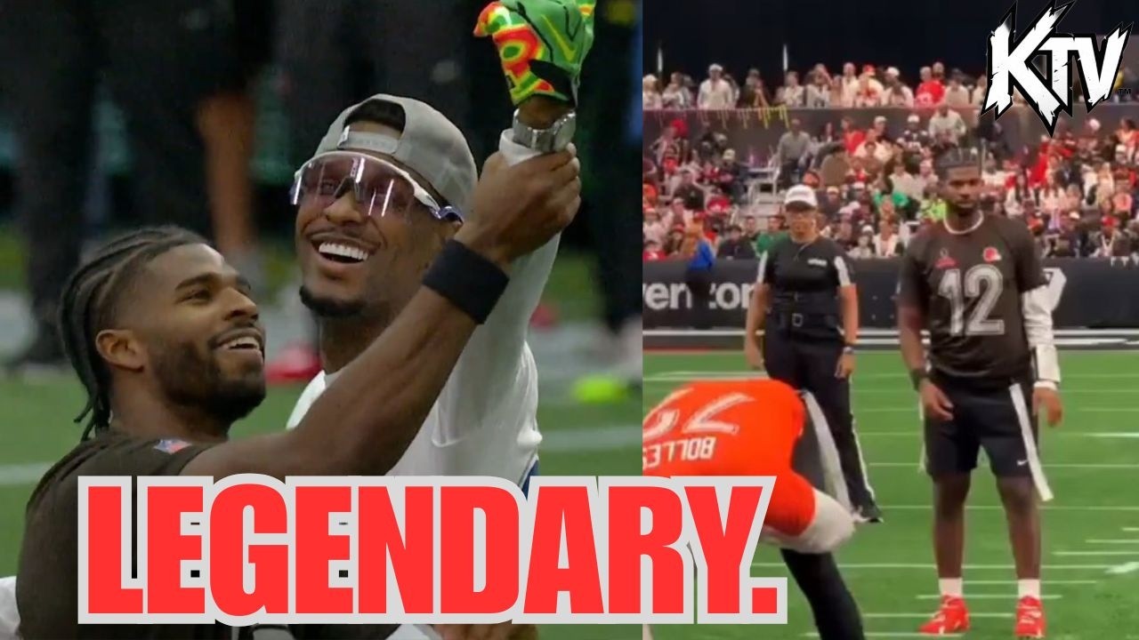 Shedeur Sanders DOMINATED NFL PRO BOWL with SPECTACULAR THROWS  to AMAZING WIDE RECEIVERS