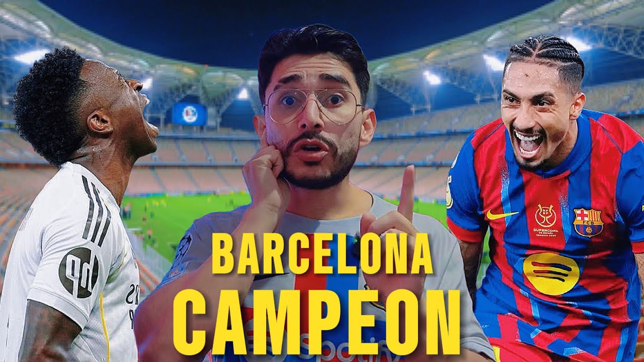 BARCELONA BI-CAMPEON! OPINION DE LA FINAL DE SUPERCOPA DE ESPAÑA 2026