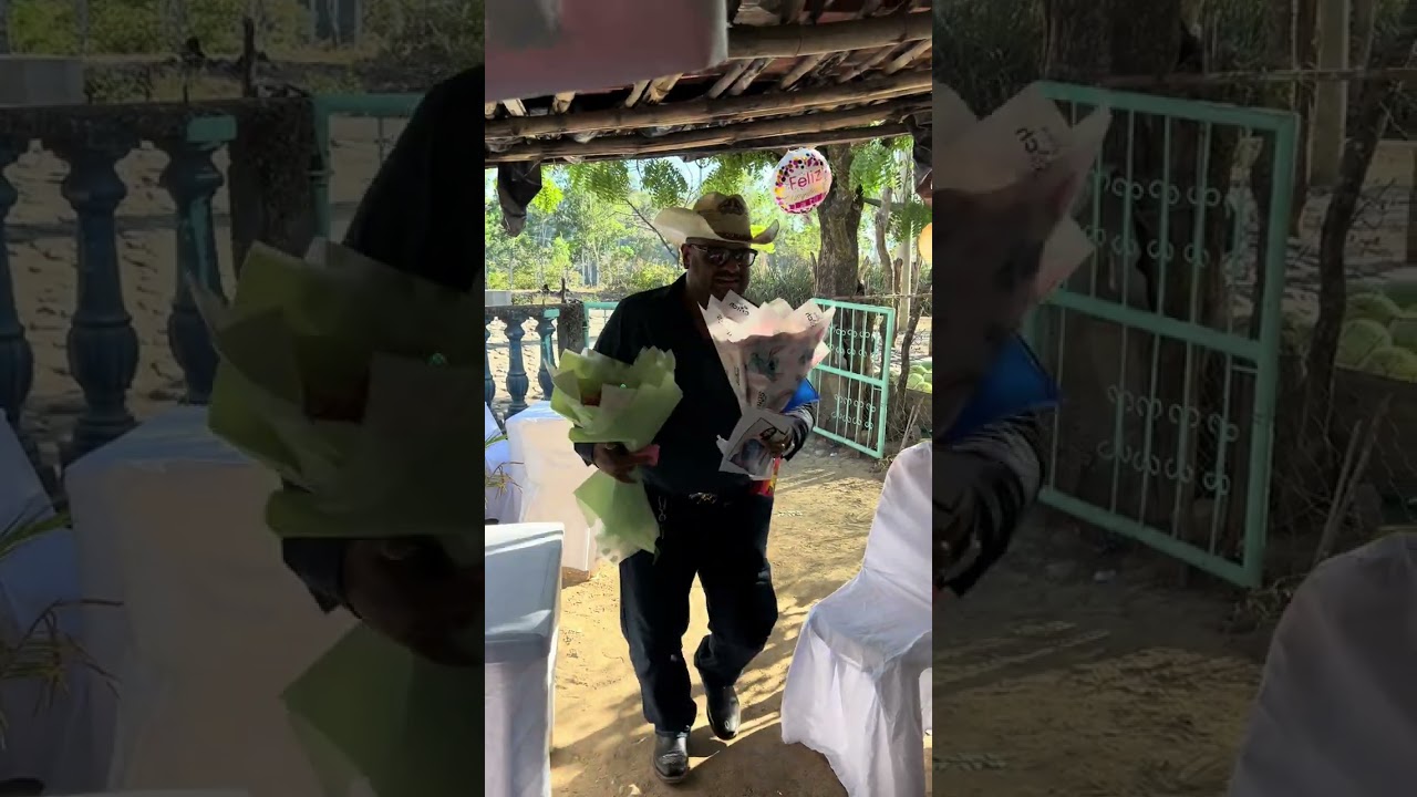 Sorpresa para la señorita Jissela Dariela Mondragón #sorpresa #ramos #elpatrón 