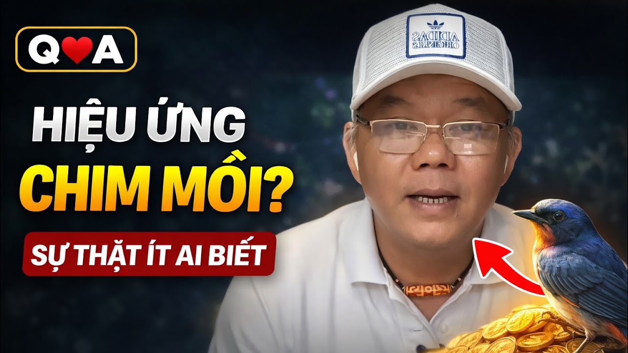 Q&A - Chim mồi hiệu ứng 🪶 #Chim #Mồi #Hiệuứng