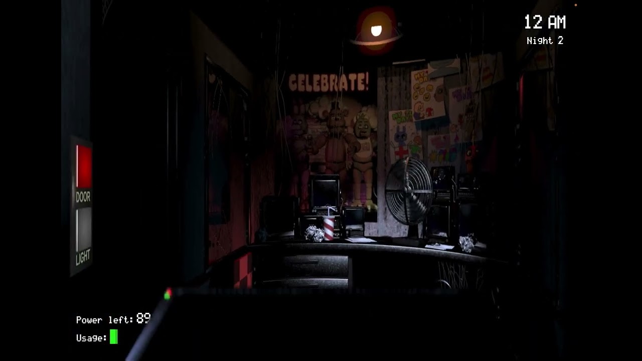 I played five nights at Freddy’s (it’s horrifying )￼
