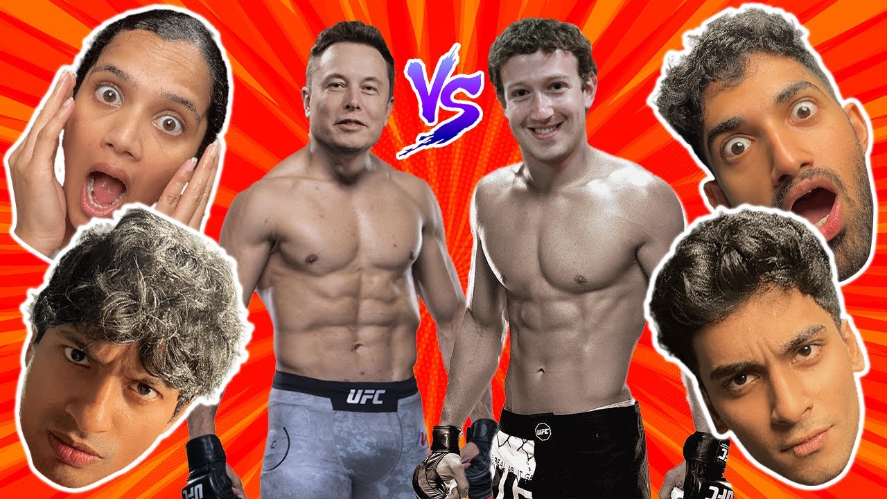 ELON MUSK DESTROYS ZUCKERBERG IN A CAGE FIGHT - #1