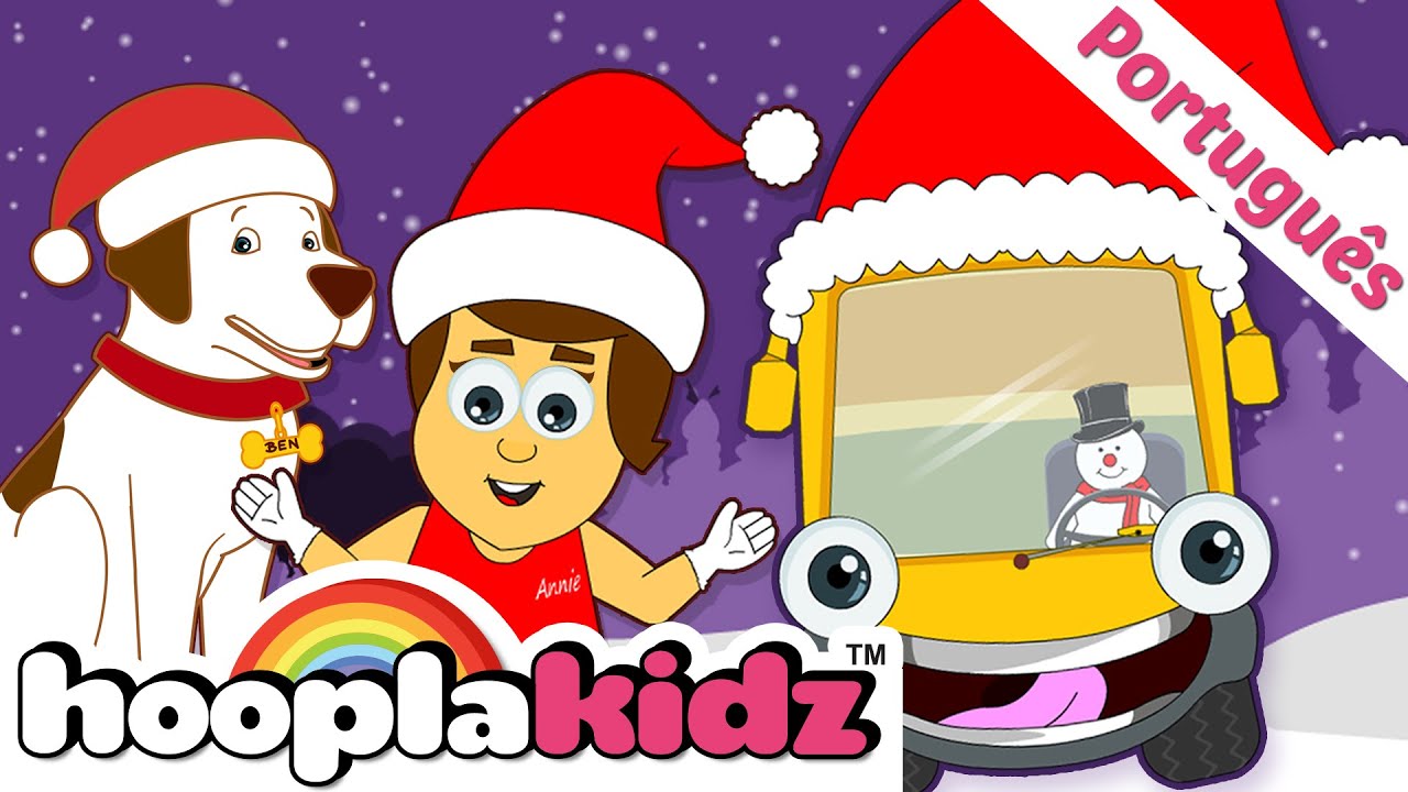 As rodas do ônibus de #NATAL | Canções para crianças @HooplaKidzBrasil