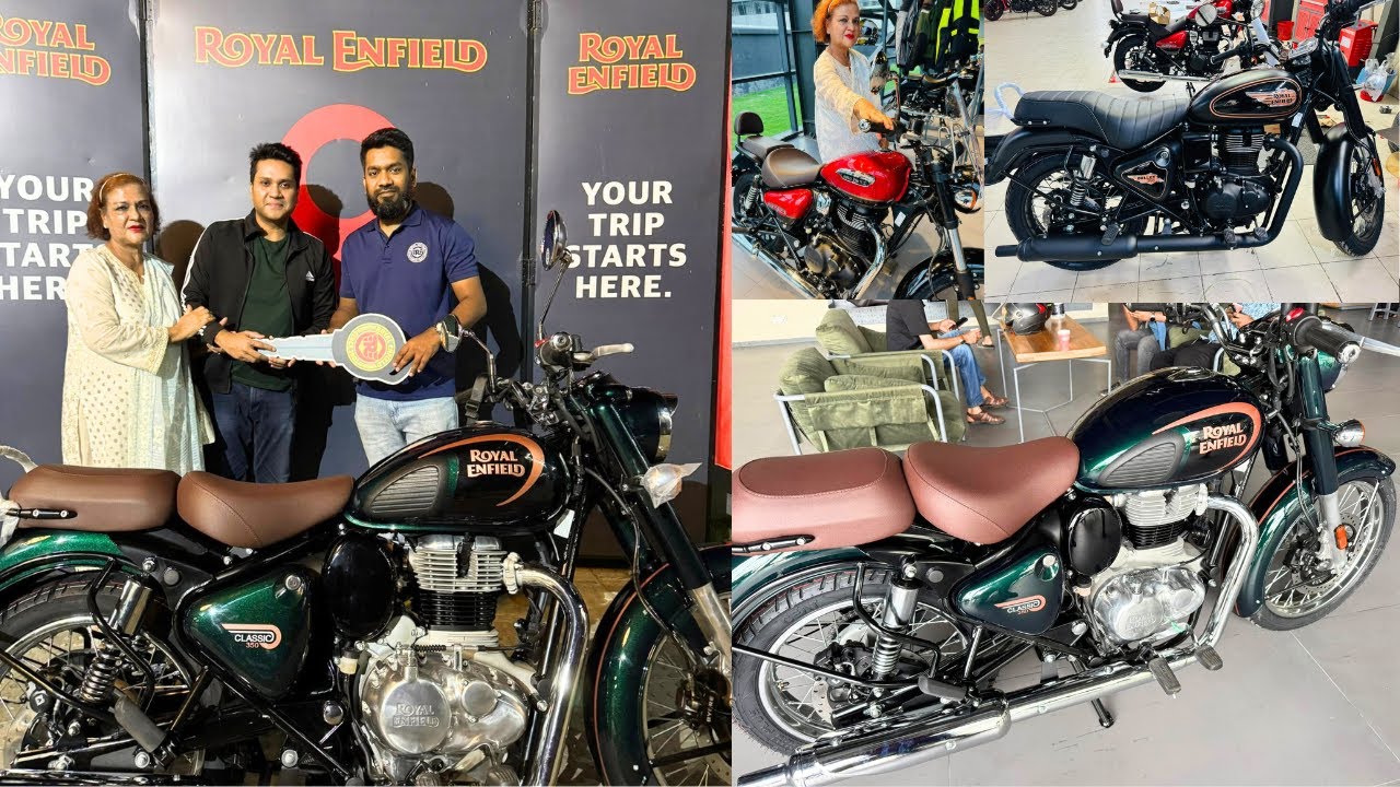 ROYAL ENFIELD Halcyon green 350 Delivery in BANGLADESH | Bought My First Higher CC Bike in dhaka ||
