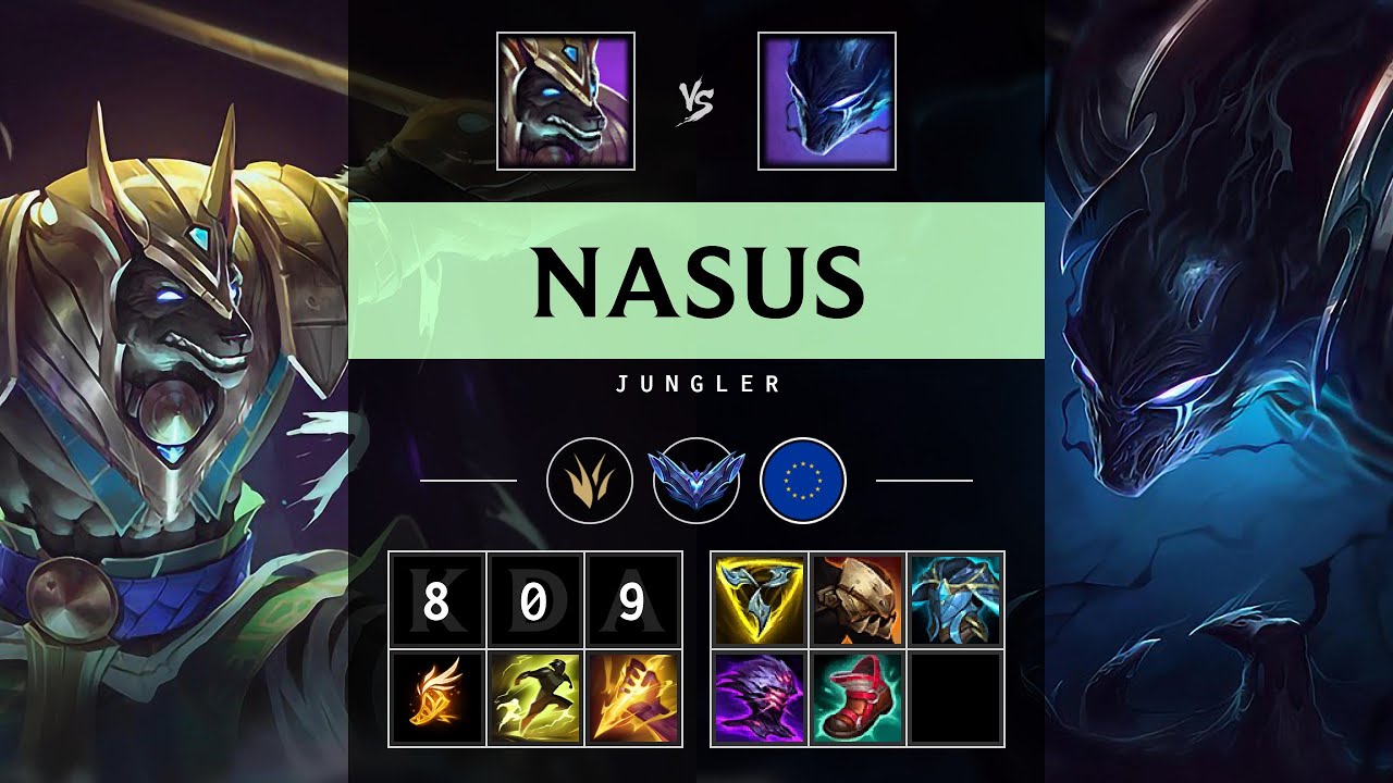 Nasus Jungle vs Nocturne - EUW Diamond Patch 25.13