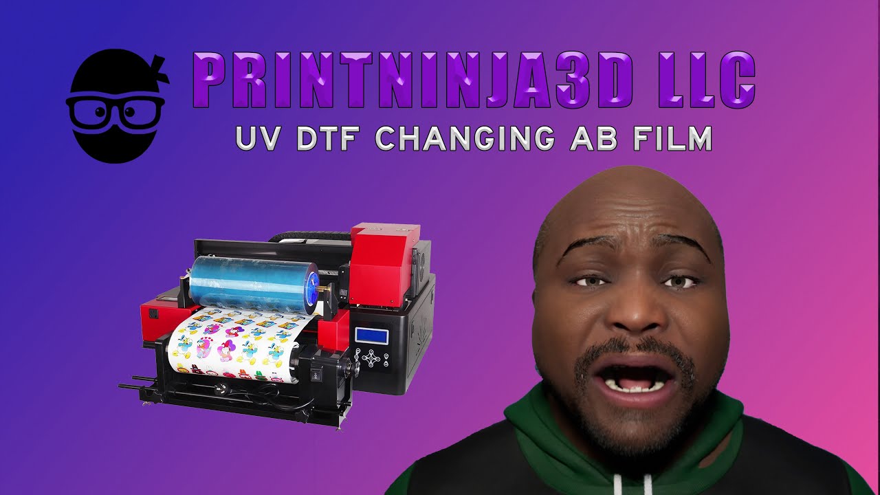 AB Film Change - 2-IN-1 UV DTF PRINTER