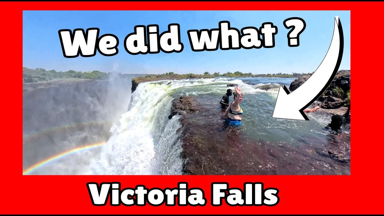 Мы увидели водопад Виктория вблизи!