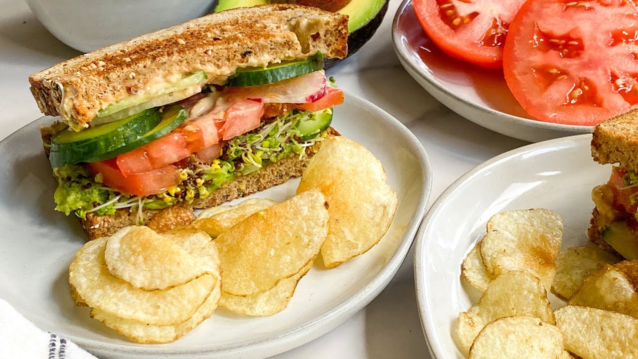 Loaded Sprouts and Avocado Sandwich Recipe