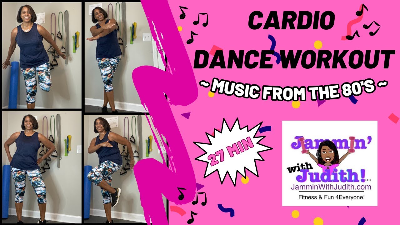 Cardio Dance Workout to Music from the 80's! ~ 7/18/24 @JamminWithJudith #cardio #dance #80smusic
