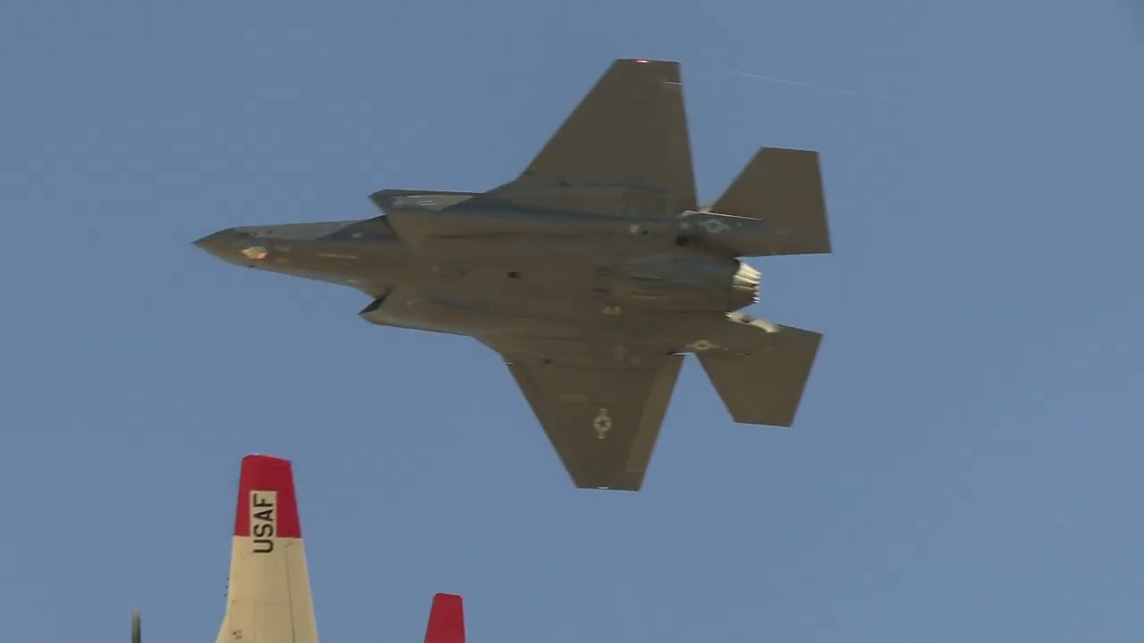 F-35 LIGHTNING W P-51 MUSTANG! TUCSON Heritage Air Show Highlights: Davis Monthan Air Force Base