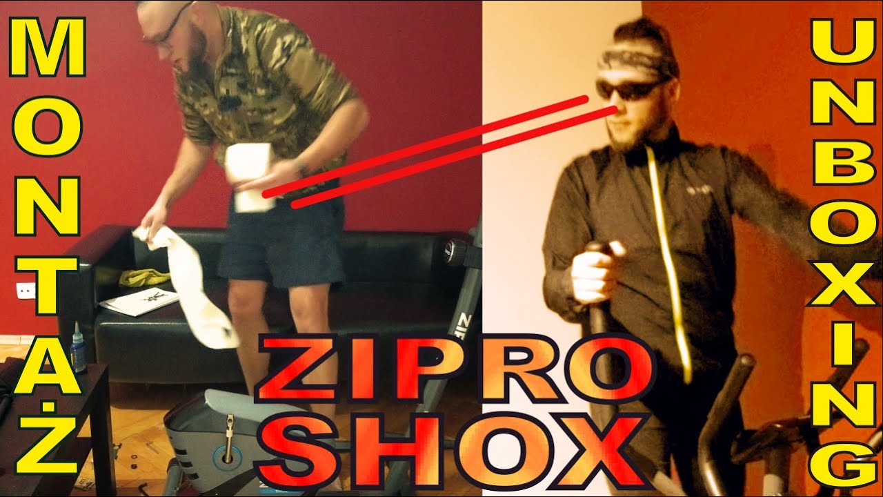 VLOGBART #42 orbitrek ZIPRO SHOX - unboxing+montaż by Bartgyver